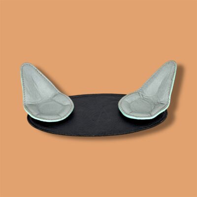 Đế Da Tẩu Hãng Claudio Albieri (Black/Grey)