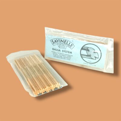 Lọc Gỗ Balsa System 6mm Savinelli (15 chiếc/túi)