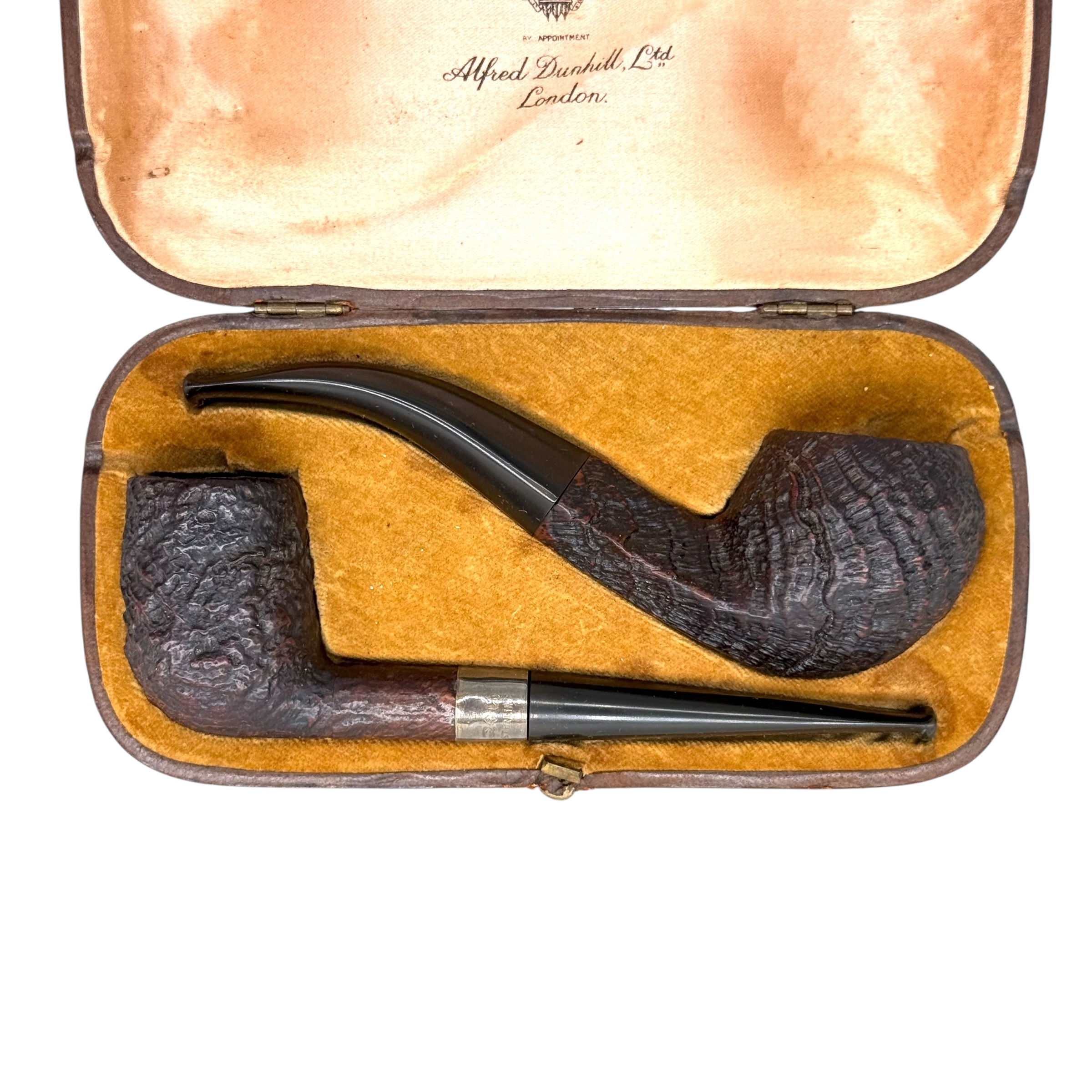 Dunhill Pat.No Shell Briar Pipe Set 1943
